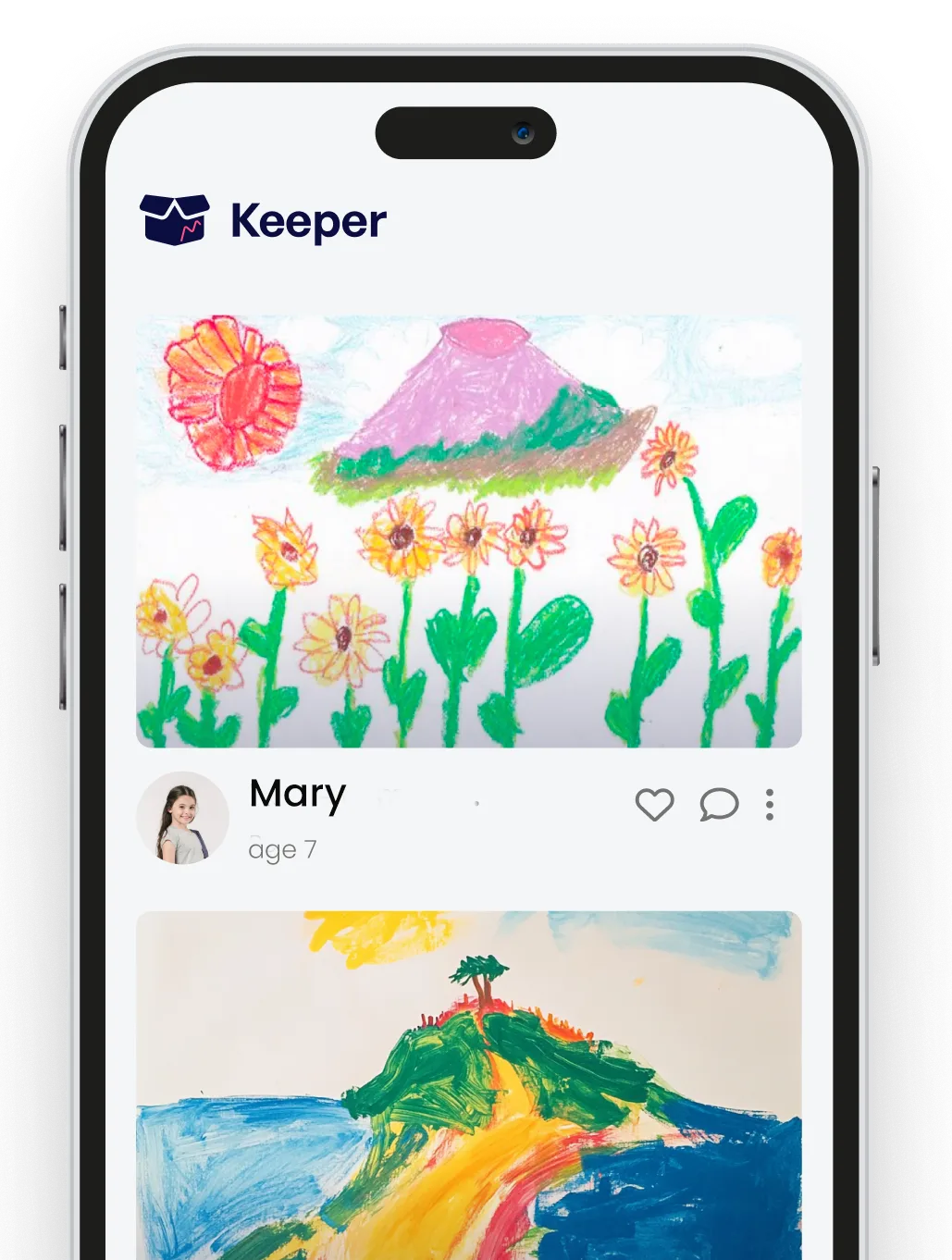 The Keeper App — browse your child's digital archive